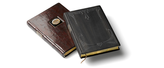 Keppler und Kern, Ausstellung Originalarbeiten, Trompe l'œil, Bücher